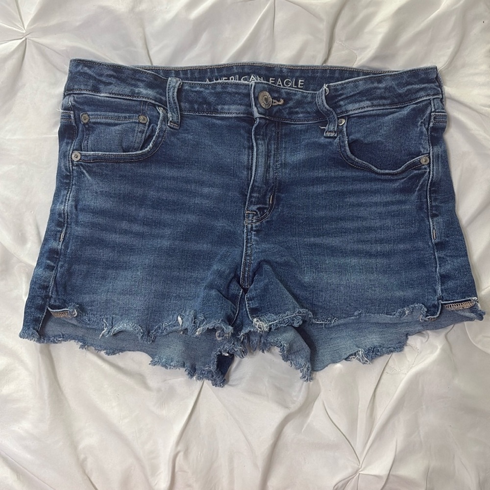 American eagle size 10 denim shorts